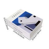 Maxbell Book Shaped Cord Organiser Conceal Power Strip for Drawers Desks Countertops B