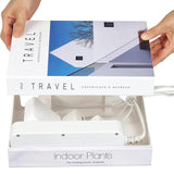 Maxbell Book Shaped Cord Organiser Conceal Power Strip for Drawers Desks Countertops B