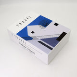 Maxbell Book Shaped Cord Organiser Conceal Power Strip for Drawers Desks Countertops B