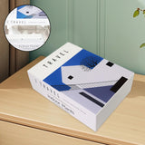 Maxbell Book Shaped Cord Organiser Conceal Power Strip for Drawers Desks Countertops B