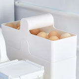 Maxbell Egg Holder Stackable Portable Carrier Hold 8 Eggs for Fridge Kitchen Camping