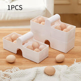 Maxbell Egg Holder Stackable Portable Carrier Hold 8 Eggs for Fridge Kitchen Camping