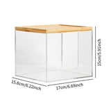 Maxbell Tissue Box Acrylic Waterproof Napkin Dispenser for Hotel Living Room Kitchen