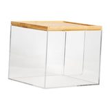 Maxbell Tissue Box Acrylic Waterproof Napkin Dispenser for Hotel Living Room Kitchen