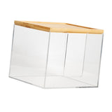Maxbell Tissue Box Acrylic Waterproof Napkin Dispenser for Hotel Living Room Kitchen