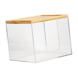 Maxbell Tissue Box Acrylic Waterproof Napkin Dispenser for Hotel Living Room Kitchen