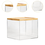 Maxbell Tissue Box Acrylic Waterproof Napkin Dispenser for Hotel Living Room Kitchen
