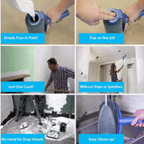 Maxbell Paint Roller with Long Handle Reusable for DIY Stenciling Paintwork Projects