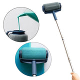 Maxbell Paint Roller with Long Handle Reusable for DIY Stenciling Paintwork Projects