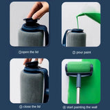 Maxbell Paint Roller with Long Handle Reusable for DIY Stenciling Paintwork Projects