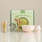 Maxbell 5x Matcha Set Bamboo Spoon Sifter Handcrafted Portable Japanese Matcha Whisk Pink