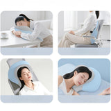 Maxbell Office Chair Neck Support for Car Office Gaming Accessories Desk Rest Pillow Blue