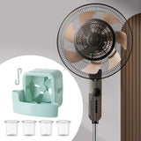 Maxbell Fan Cooling Quiet Household Shaking Fan Fast Cooling for Desk Office Bedroom Blue