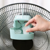 Maxbell Fan Cooling Quiet Household Shaking Fan Fast Cooling for Desk Office Bedroom Blue