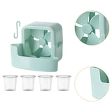 Maxbell Fan Cooling Quiet Household Shaking Fan Fast Cooling for Desk Office Bedroom Blue
