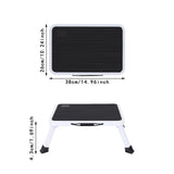 Maxbell Folding Step Stool Multifunctional Step Ladder for Bathroom Living Room Home