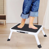 Maxbell Folding Step Stool Multifunctional Step Ladder for Bathroom Living Room Home