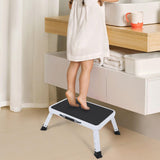 Maxbell Folding Step Stool Multifunctional Step Ladder for Bathroom Living Room Home