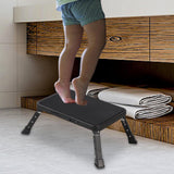 Maxbell Folding Step Stool Portable Adjustable Height for Living Room Office Bedside