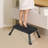 Maxbell Folding Step Stool Portable Adjustable Height for Living Room Office Bedside
