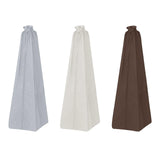 Maxbell Upright Vacuum Cleaner Storage Bag Universal 210D Oxford Cloth Sweeper Pouch gray