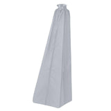 Maxbell Upright Vacuum Cleaner Storage Bag Universal 210D Oxford Cloth Sweeper Pouch gray