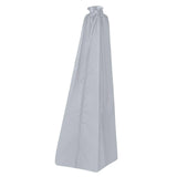 Maxbell Upright Vacuum Cleaner Storage Bag Universal 210D Oxford Cloth Sweeper Pouch gray