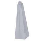 Maxbell Upright Vacuum Cleaner Storage Bag Universal 210D Oxford Cloth Sweeper Pouch gray