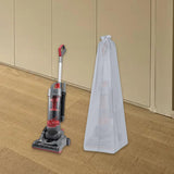 Maxbell Upright Vacuum Cleaner Storage Bag Universal 210D Oxford Cloth Sweeper Pouch gray