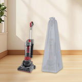 Maxbell Upright Vacuum Cleaner Storage Bag Universal 210D Oxford Cloth Sweeper Pouch gray