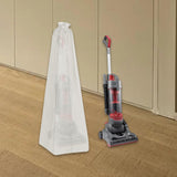 Maxbell Upright Vacuum Cleaner Storage Bag Universal 210D Oxford Cloth Sweeper Pouch beige
