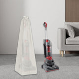 Maxbell Upright Vacuum Cleaner Storage Bag Universal 210D Oxford Cloth Sweeper Pouch beige