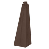 Maxbell Upright Vacuum Cleaner Storage Bag Universal 210D Oxford Cloth Sweeper Pouch coffee