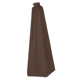 Maxbell Upright Vacuum Cleaner Storage Bag Universal 210D Oxford Cloth Sweeper Pouch coffee