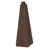 Maxbell Upright Vacuum Cleaner Storage Bag Universal 210D Oxford Cloth Sweeper Pouch coffee