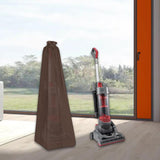 Maxbell Upright Vacuum Cleaner Storage Bag Universal 210D Oxford Cloth Sweeper Pouch coffee