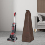 Maxbell Upright Vacuum Cleaner Storage Bag Universal 210D Oxford Cloth Sweeper Pouch coffee