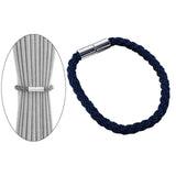 Maxbell Curtain Tieback Holdbacks Minimalist Simple Easy to Use Ornament for Bedroom Blue