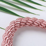 Maxbell Curtain Tieback Holdbacks Minimalist Simple Easy to Use Ornament for Bedroom Pink