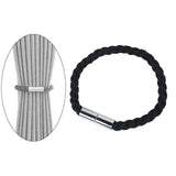 Maxbell Curtain Tieback Holdbacks Minimalist Simple Easy to Use Ornament for Bedroom Black
