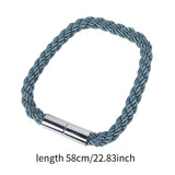 Maxbell Curtain Tieback Holdbacks Minimalist Simple Easy to Use Ornament for Bedroom Gray Blue
