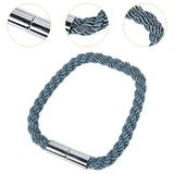 Maxbell Curtain Tieback Holdbacks Minimalist Simple Easy to Use Ornament for Bedroom Gray Blue