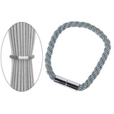 Maxbell Curtain Tieback Holdbacks Minimalist Simple Easy to Use Ornament for Bedroom Gray  Green