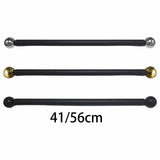 Maxbell Cross Arm for Garden Lamp Pole Cross Arm Ladder Rest for Streets Lawn Parks 41cm Argent ball