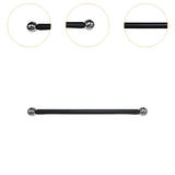 Maxbell Cross Arm for Garden Lamp Pole Cross Arm Ladder Rest for Streets Lawn Parks 41cm Argent ball