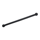 Maxbell Cross Arm for Garden Lamp Pole Cross Arm Ladder Rest for Streets Lawn Parks 41cm black ball