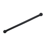 Maxbell Cross Arm for Garden Lamp Pole Cross Arm Ladder Rest for Streets Lawn Parks 41cm black ball