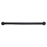 Maxbell Cross Arm for Garden Lamp Pole Cross Arm Ladder Rest for Streets Lawn Parks 41cm black ball