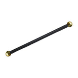 Maxbell Cross Arm for Garden Lamp Pole Cross Arm Ladder Rest for Streets Lawn Parks 41cm gold ball