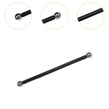 Maxbell Cross Arm for Garden Lamp Pole Cross Arm Ladder Rest for Streets Lawn Parks 56cm Argent ball